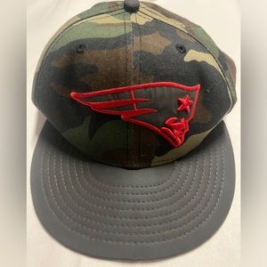 New England patriots 59Fifty Camo Snapback NFL Official Sz 7 1/2 Cap Hat New Era